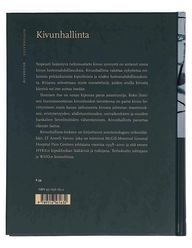 Kivunhallinta - Anneli Vainio - Tietokirjat ja oppaat - 10105350868 - 1