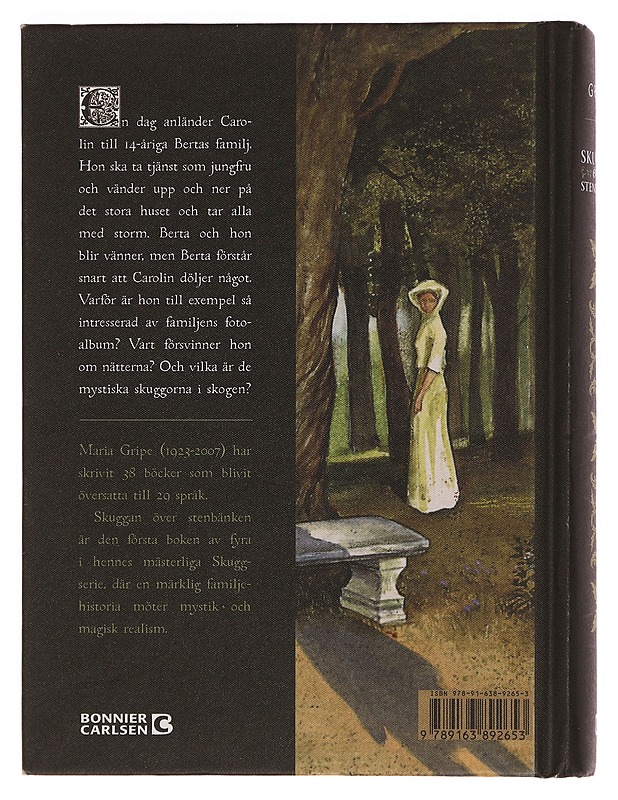 Skuggan över stenbänken - Maria Gripe - Nuorten kirjat - 10105350897 - 1
