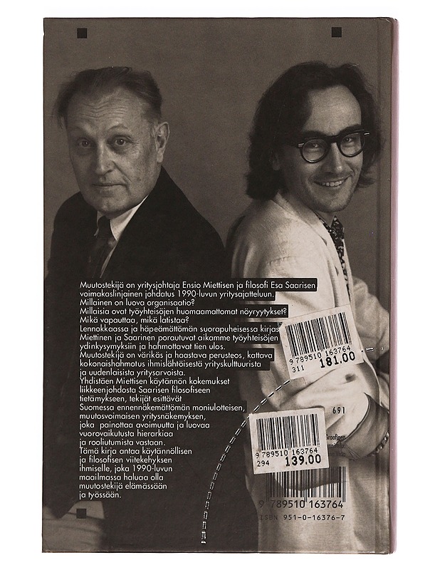 Muutostekijä - Miettinen, Ensio - Tietokirjat ja oppaat - 10105350970 - 1