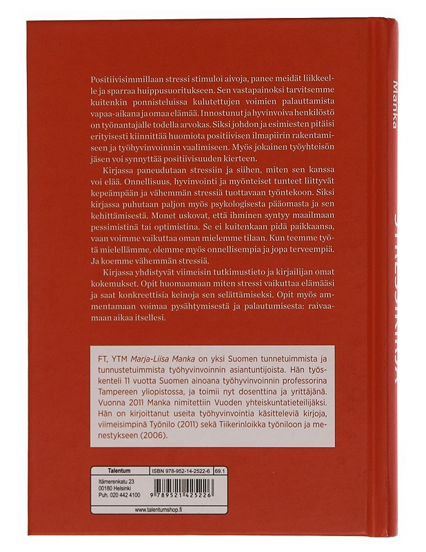 Stressikirja : mistä virtaa? - Marja-Liisa Manka - Tietokirjat ja oppaat - 10105351162 - 1