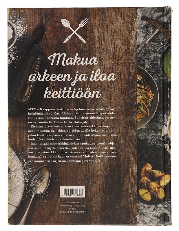 Kaappaus keittiössä - Aihinen, Kari - Ruokakirjat - 10105351165 - 1