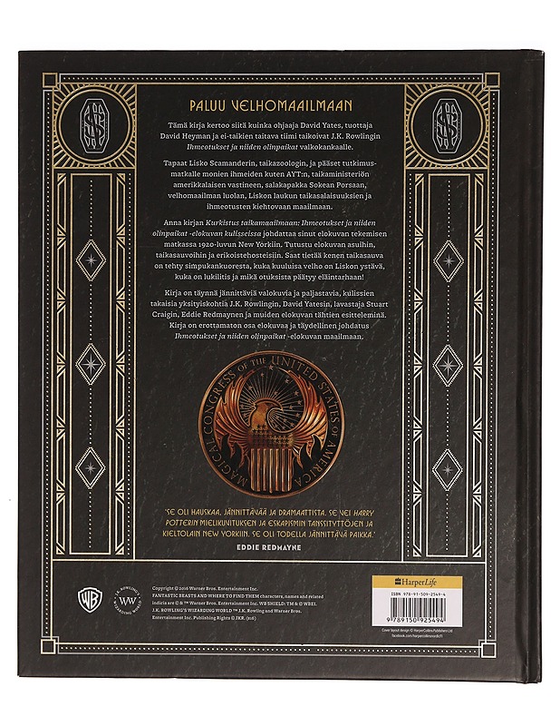 Kurkistus taikamaailmaan: Ihmeotukset ja niiden olinpaikat -elokuvan kulisseissa - Nathan, Ian - Musiikki- ja elokuvakirjat - 10105351227 - 1