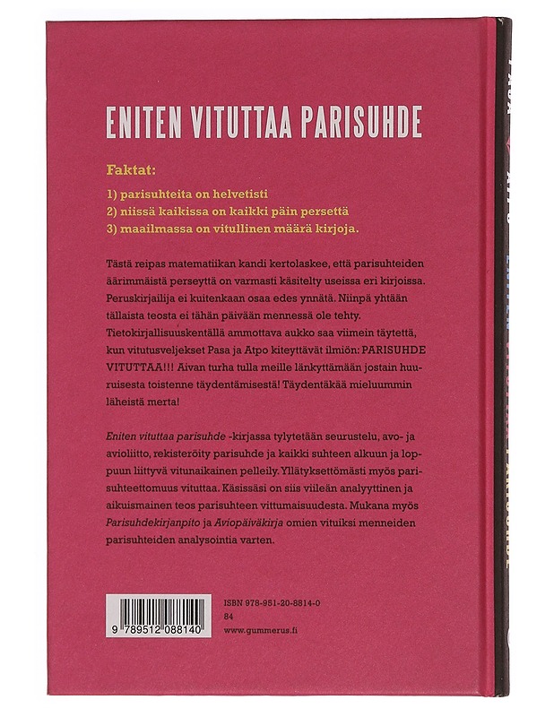 Eniten vituttaa parisuhde - Pasa - Tietokirjat ja oppaat - 10105351294 - 1