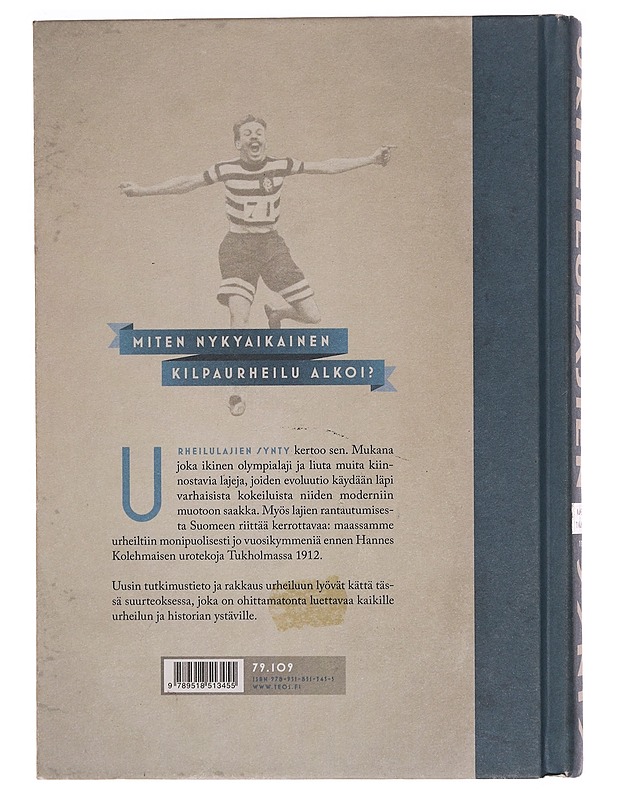 Urheilulajien synty - Kanerva, Juha - Historiakirjat - 10105351321 - 1