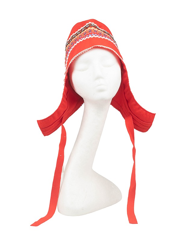 Punainen naisen päähine - Päähineet - 10105351340 - 0