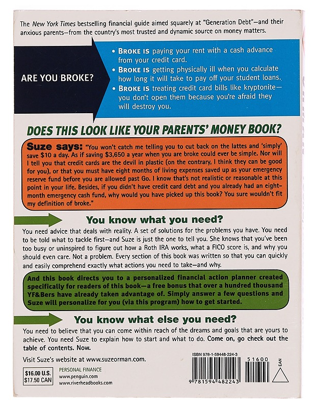 The Money Book For The Young Fabulous & Broke - Tietokirjat ja oppaat - 10105351354 - 1