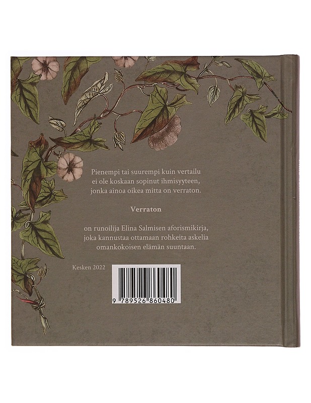 Verraton : aforismeja ainutlaatuisesta elämästä - Elina Salminen - Runot ja näytelmät - 10105351566 - 1
