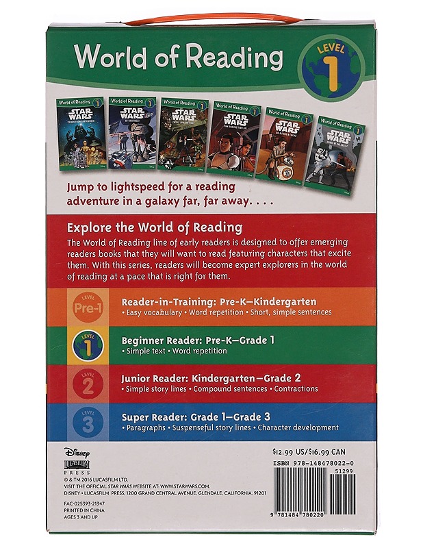 World of Reading - Star Wars - Lastenkirjat - 10105351693 - 1