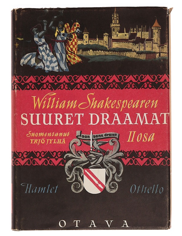 William Shakespearen suuret draamat II osa: Hamlet ja Othello - Shakespeare William - Runot ja näytelmät - 10105351722 - 0