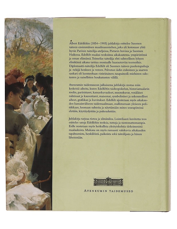 Albert Edelfelt 1854-1905 Juhlakirja - Taide- ja kulttuurikirjat - 10105351739 - 1