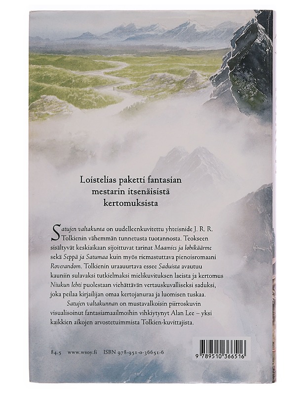 Satujen valtakunta - Tolkien, J. R. R. - Fantasia- ja scifi - 10105351770 - 1