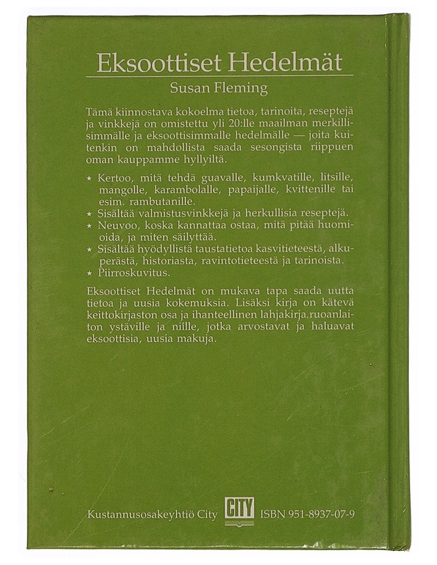 Eksoottiset hedelmät - Ruokakirjat - 10105351902 - 1