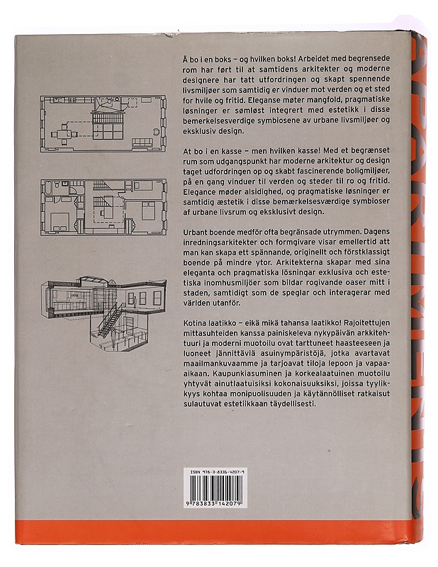 Designer apartments - [editor & texts: Julio Fajardo] - Tietokirjat ja oppaat - 10105351900 - 1