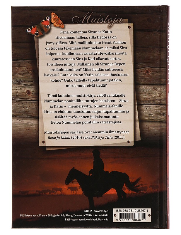 Siru ja Kati : muistoja - Merja Jalo - Nuorten kirjat - 10105351920 - 1