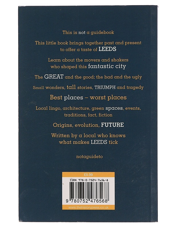 Not a guide to leeds, Holloway Diane - Romaanit ja novellit - 10105351972 - 1