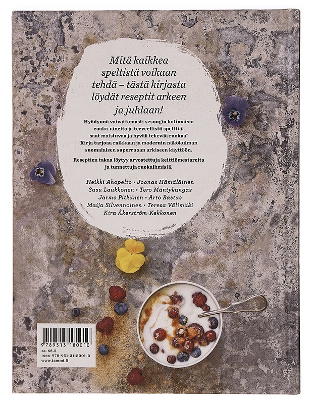 Speltillä luonnollisesti parempaa - Kaipainen, Kari - Ruokakirjat - 10105352041 - 1