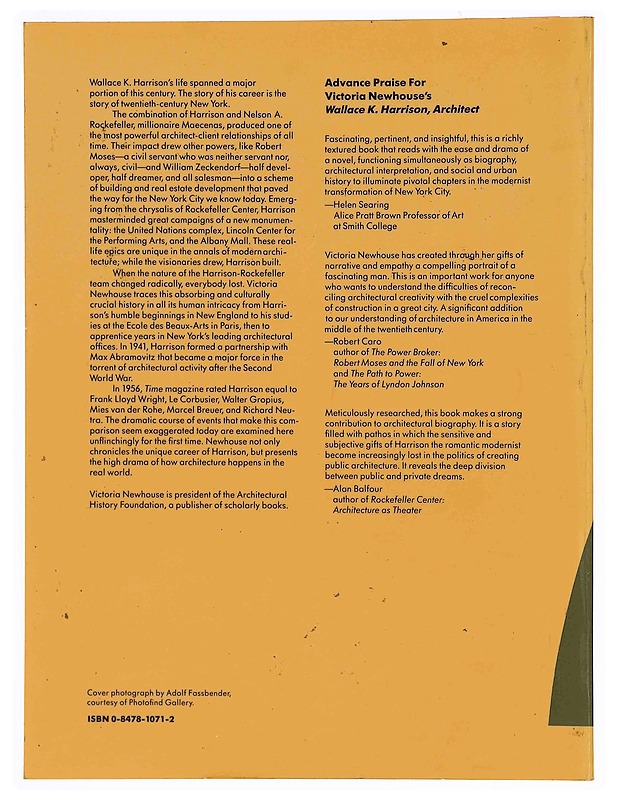 Wallace K. Harrison, architect - Victoria Newhouse - Tietokirjat ja oppaat - 10105352082 - 1