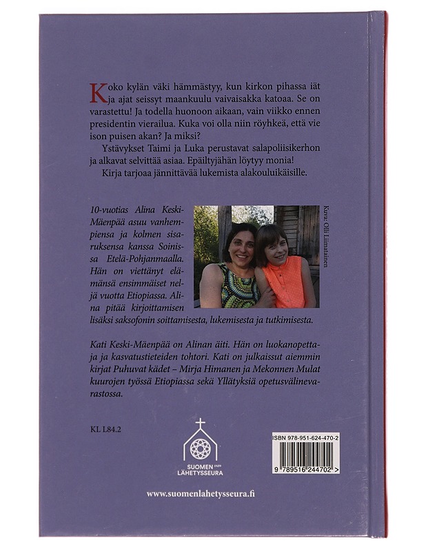 Varastettu vaivaisakka - Keski-Mäenpää, Alina - Lastenkirjat - 10105352266 - 1