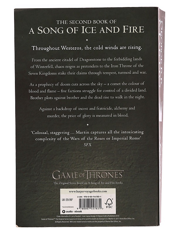 A clash of kings - George R. R. Martin - Romaanit ja novellit - 10105352268 - 1