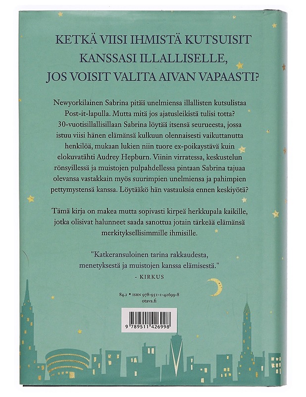 Unelmien illallinen - Serle, Rebecca - Romaanit ja novellit - 10105352292 - 1