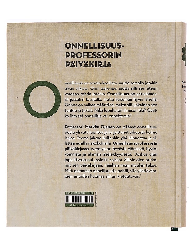 Onnellisuusprofessorin päiväkirja - Markku Ojanen - Elämäkerrat ja muistelmat - 10105352380 - 1