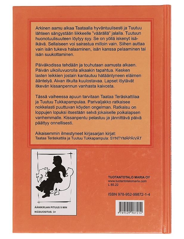 Taataa Teräskattila ja Tuutuu Tukkapampula [Moniviestin] / vinksin vonksin - Härkönen, Timo - Lastenkirjat - 10105352433 - 1