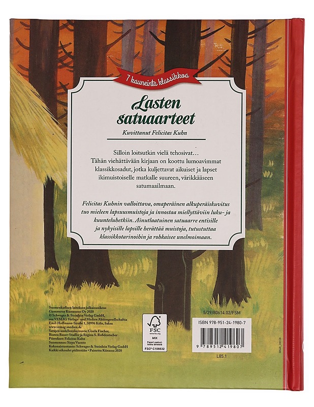 Lasten satuaarteet - Fischer, Gisela - Lastenkirjat - 10105352450 - 1