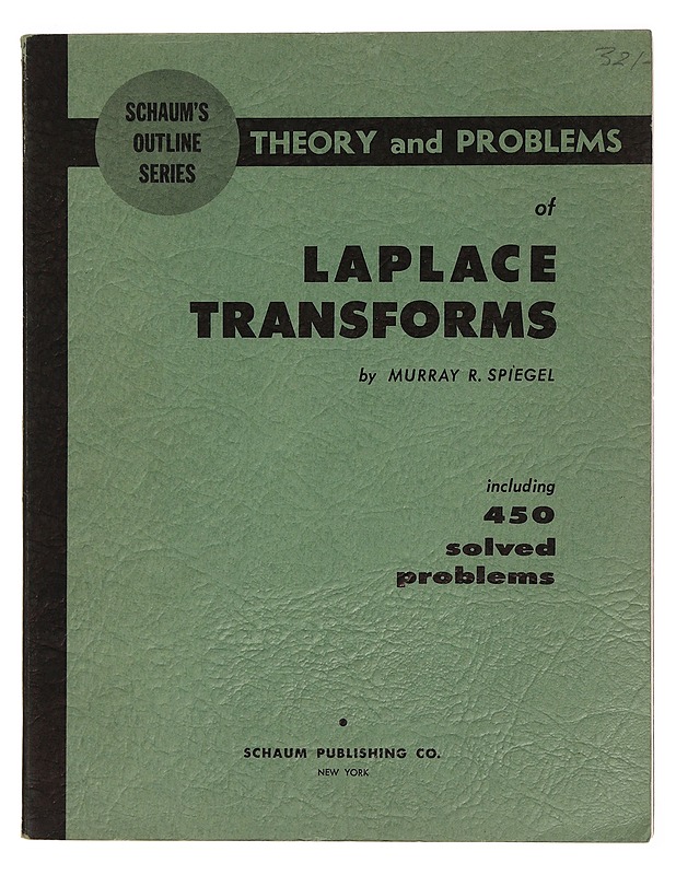 Schaum's outline of theory and problems of Laplace transforms, (Schaum's outline series) - Murray R. Spiegel - Tietokirjat ja oppaat - 10105352720 - 0