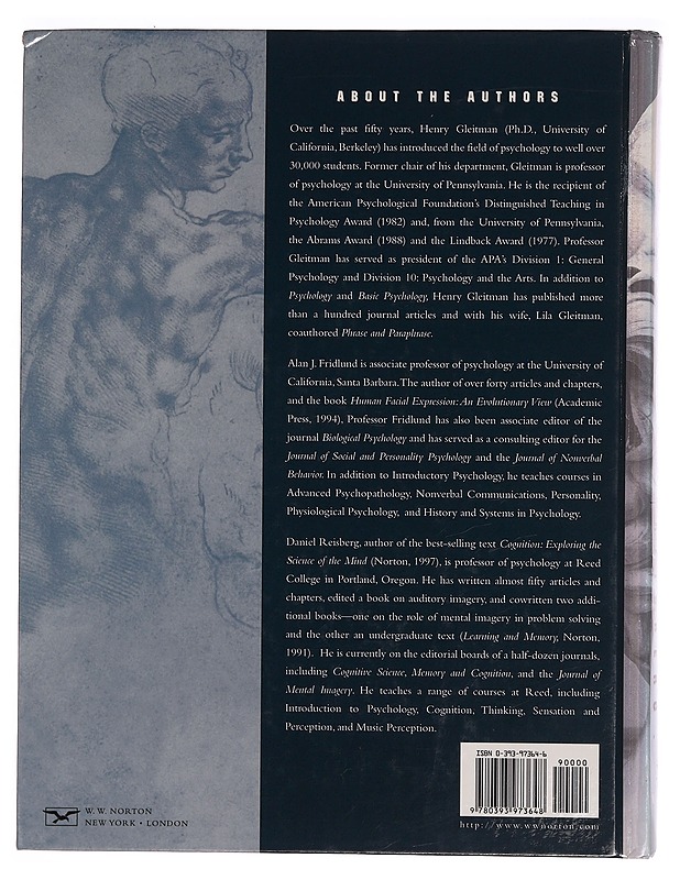 Psychology - Gleitman, Henry - Tietokirjat ja oppaat - 10105352725 - 1