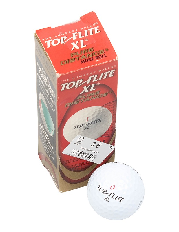TOP FLITE XL Pure Distance golfpallo, 3 kpl - Golf - 10105352764 - 0