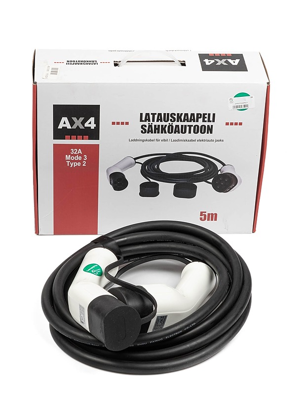 32A MODE 3, TYPE 2 latauskaapeli sähköautoon - Muu elektroniikka - 10105352805 - 0