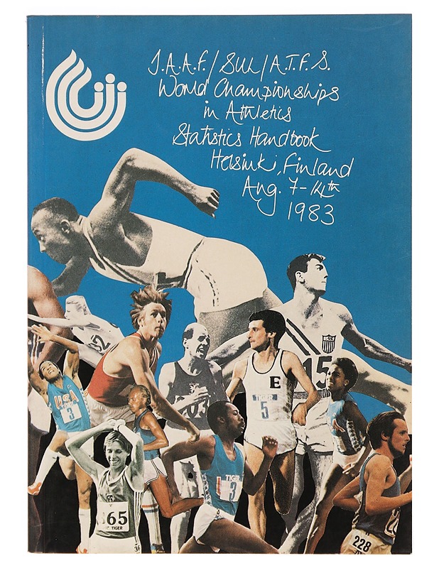 World Championships in athletics statistics handbook Helsinki Finland , August 7th-14th,1983. - Tietokirjat ja oppaat - 10105352811 - 0