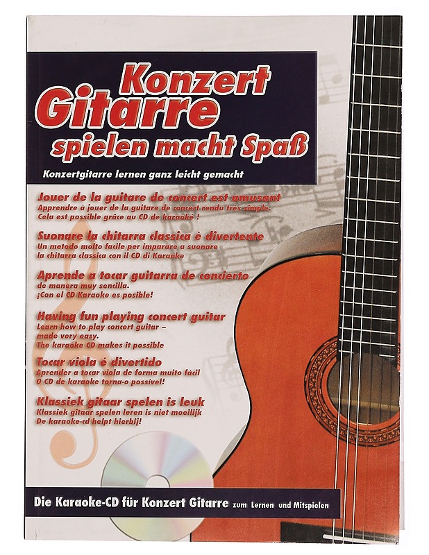 Konzert Gitarre spielen macht Spab - nuottikirja - Tietokirjat ja oppaat - 10105352828 - 0