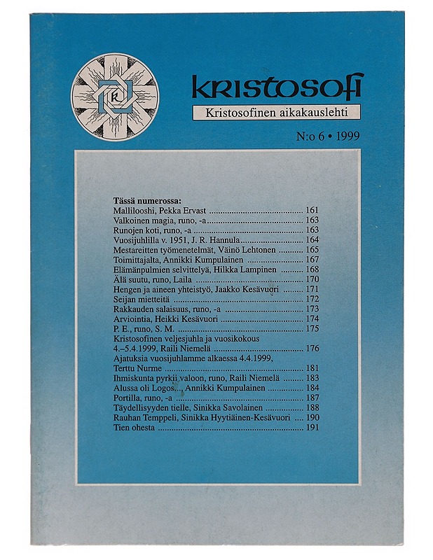 kristosofi - Lehdet - 10105352985 - 0