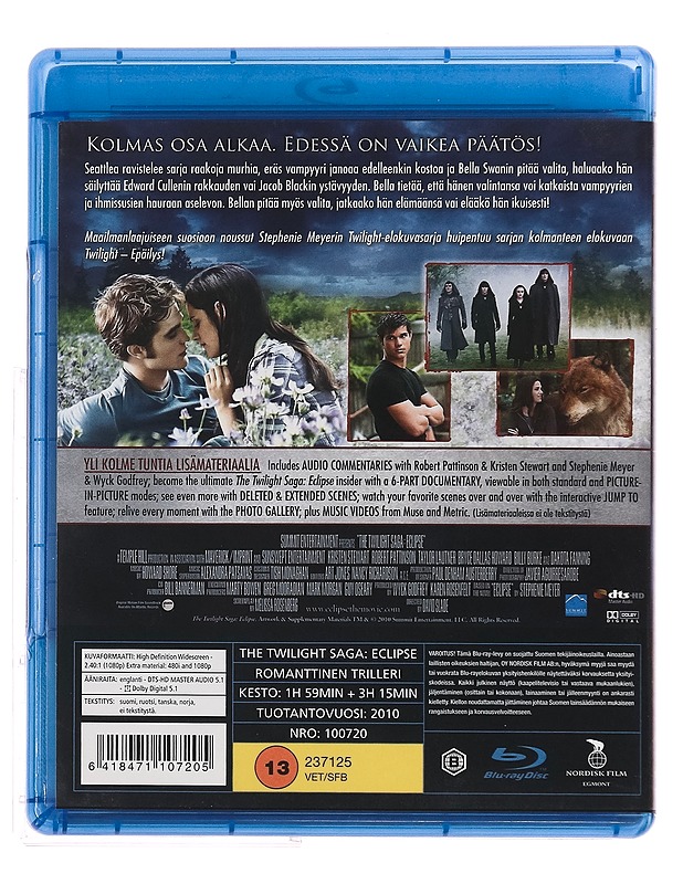 Twilight - Epäilys - Blu-ray-levyt - 10105353059 - 1