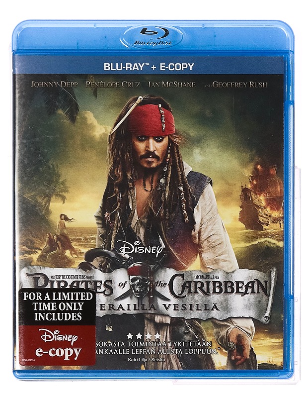 Pirates of the Caribbean: Vierailla vesillä - Blu-ray - Blu-ray-levyt - 10105353064 - 0