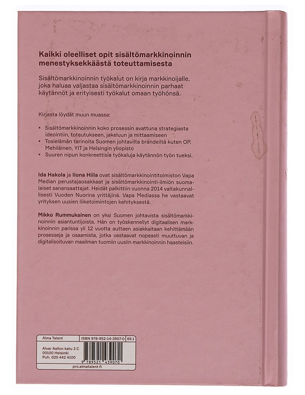 Sisältömarkkinoinnin työkalut - Rummukainen, Mikko - Tietokirjat ja oppaat - 10105353461 - 1