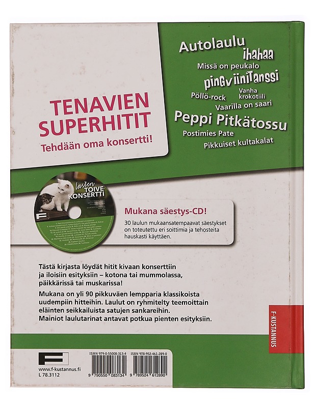 Lasten toivekonsertti - Kari, Virpi - Musiikki- ja elokuvakirjat - 10105353521 - 1