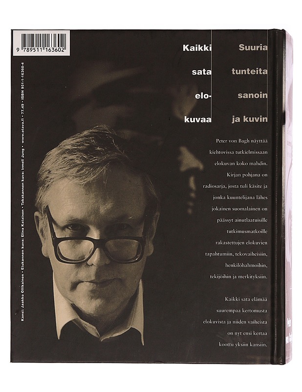 Elämää suuremmat elokuvat - Peter von Bagh - Musiikki- ja elokuvakirjat - 10105353673 - 1