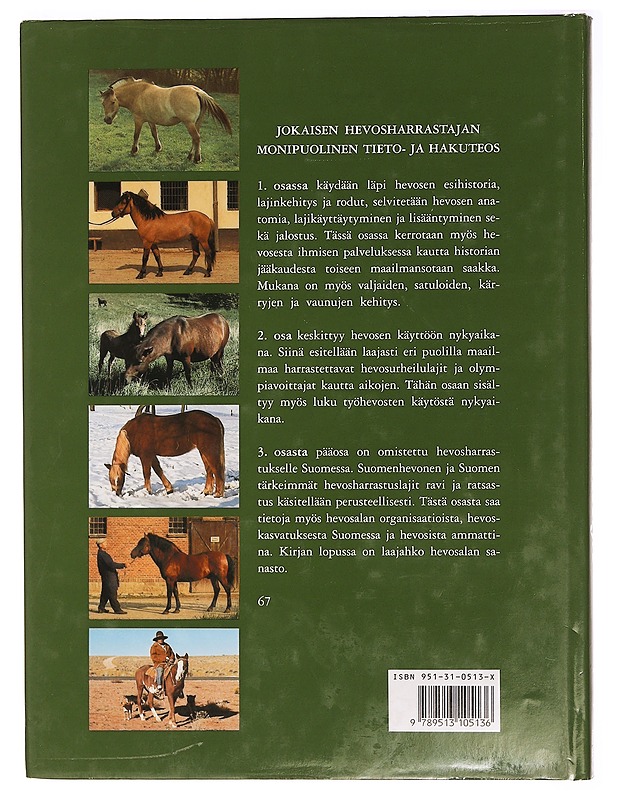 Tammen suuri hevoskirja 1-3 - Dossenbach, Monique - Tietokirjat ja oppaat - 10105353754 - 2