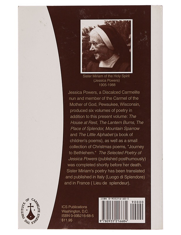 The selected poetry of Jessica Powers  - Tietokirjat - 10105353911 - 1