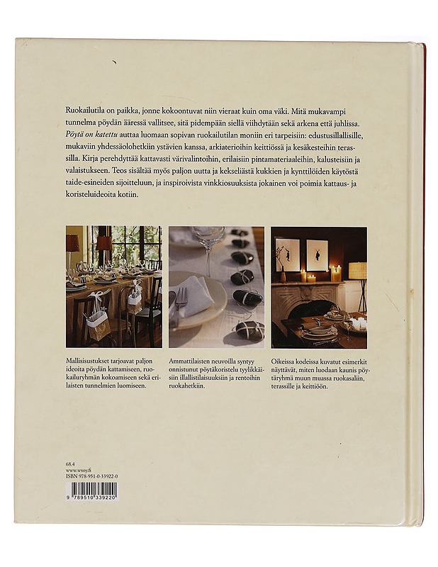 Pöytä on katettu - Antonson, Kathleen - Tietokirjat ja oppaat - 10105353919 - 1