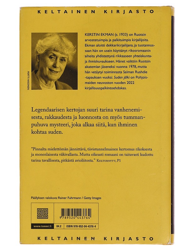 Suden jälki : kertomus - Kerstin Ekman - Romaanit ja novellit - 10105354200 - 1
