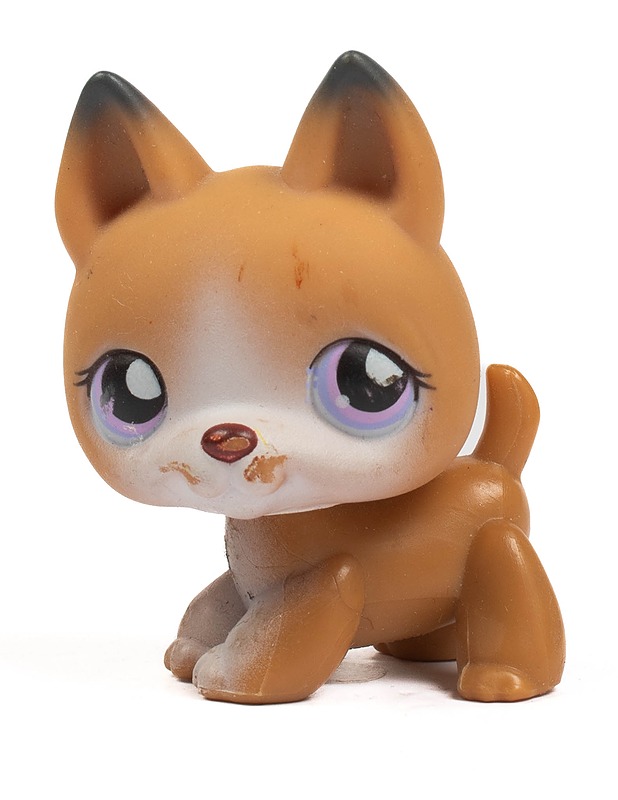 HASBRO LPS Littlest Pet Shop #112 Saksanpaimenkoira figuuri - Lasten lelut - 10105354242 - 0