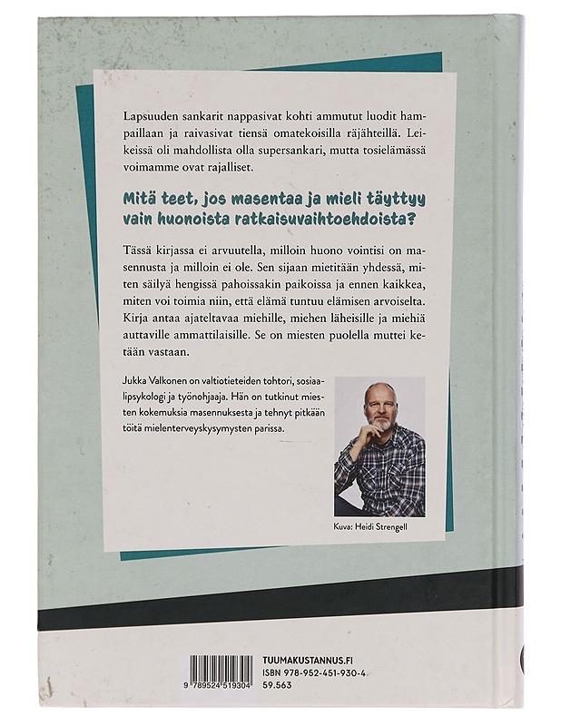 Mies ja masennus. Nro 1, Paremman voinnin paluu! - Valkonen, Jukka - Tietokirjat ja oppaat - 10105354248 - 1