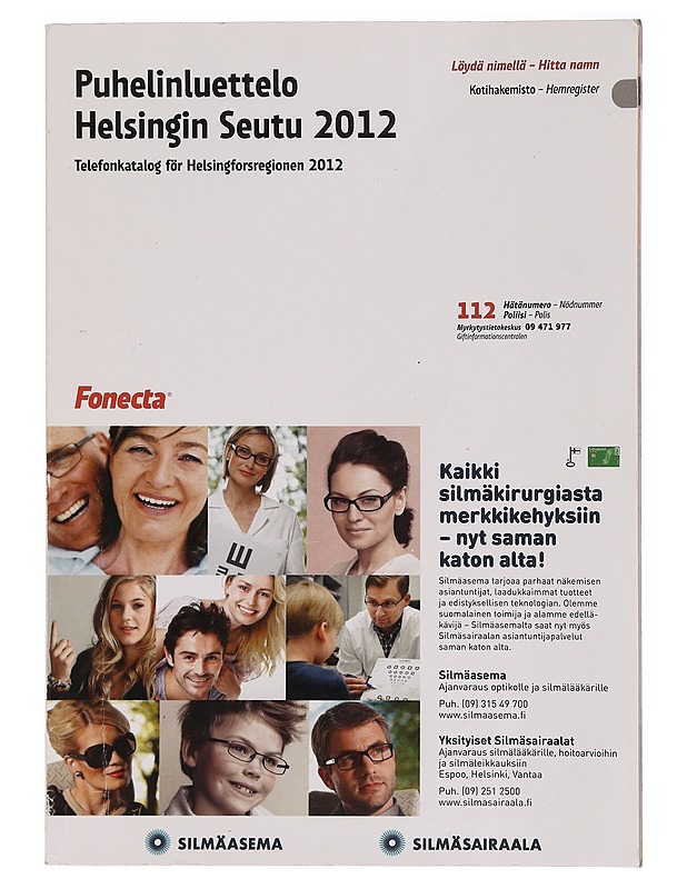 Puhelinluettelo Helsingin Seutu 2012 - Tietokirjat ja oppaat - 10105354290 - 0