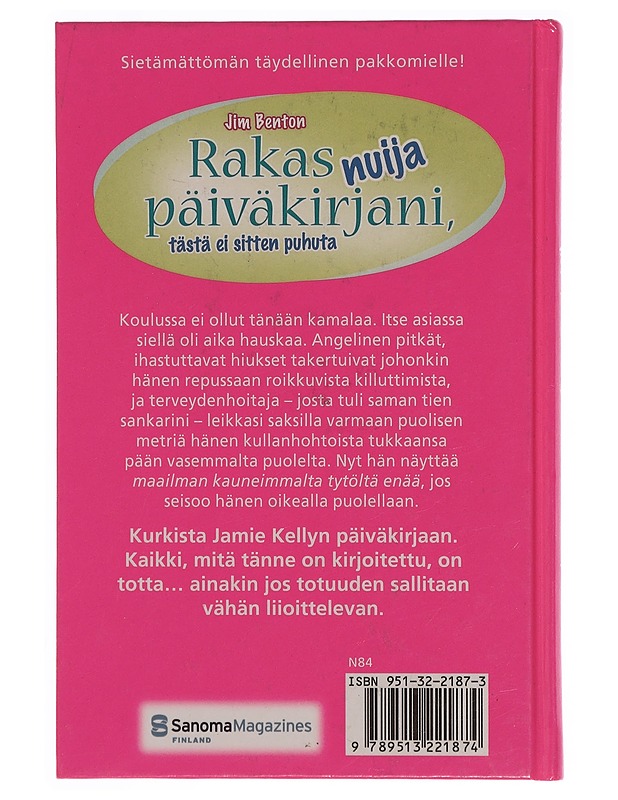 Rakas nuija päiväkirjani, tästä ei sitten puhuta - Benton, Jim - Nuorten kirjat - 10105354293 - 1