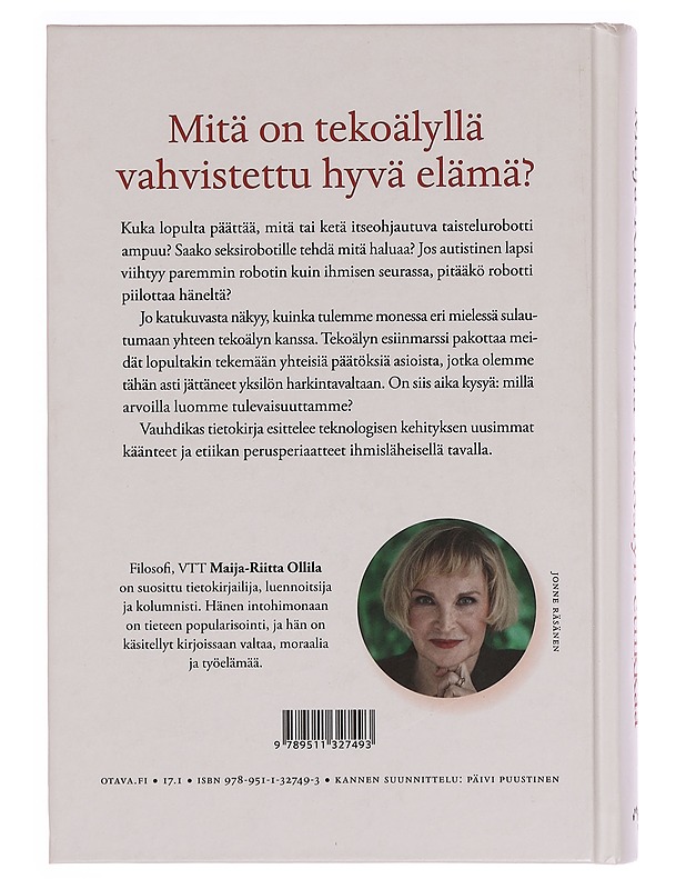 Tekoälyn etiikkaa - Maija-Riitta Ollila - Tietokirjat ja oppaat - 10105354430 - 1