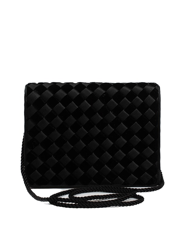 Musta pintakuviointinen käsilaukku - Laukut, lompakot ja reput - 10105354443 - 1