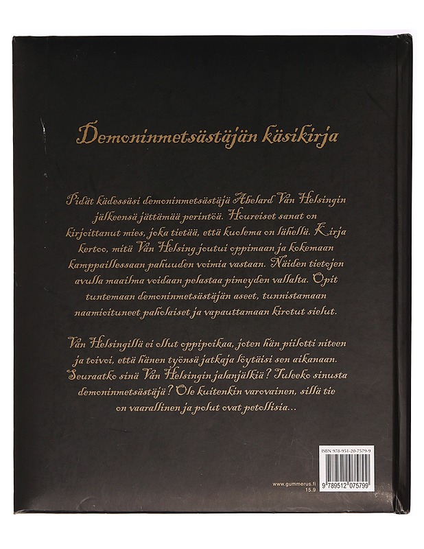 Demoninmetsästäjän käsikirja - Steve Bryant - Fantasia- ja scifi - 10105354529 - 1